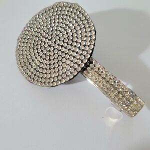 Sparkling Silver Rhinestone Hair Clip